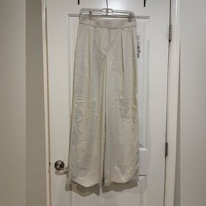 NEW lululemon Wide Leg Cream Dress Pants